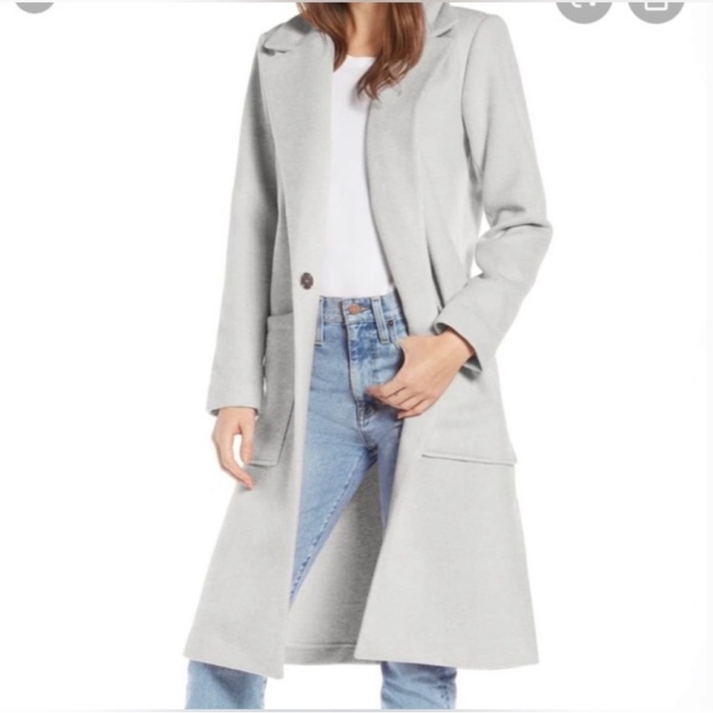 Something Navy grey coat